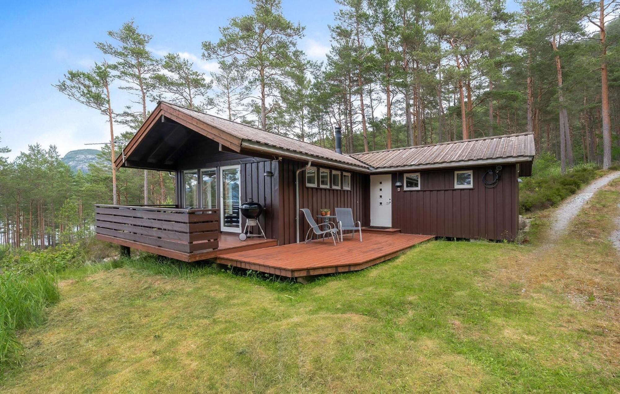 Gorgeous Home In Jorpeland With House Sea View Eksteriør bilde
