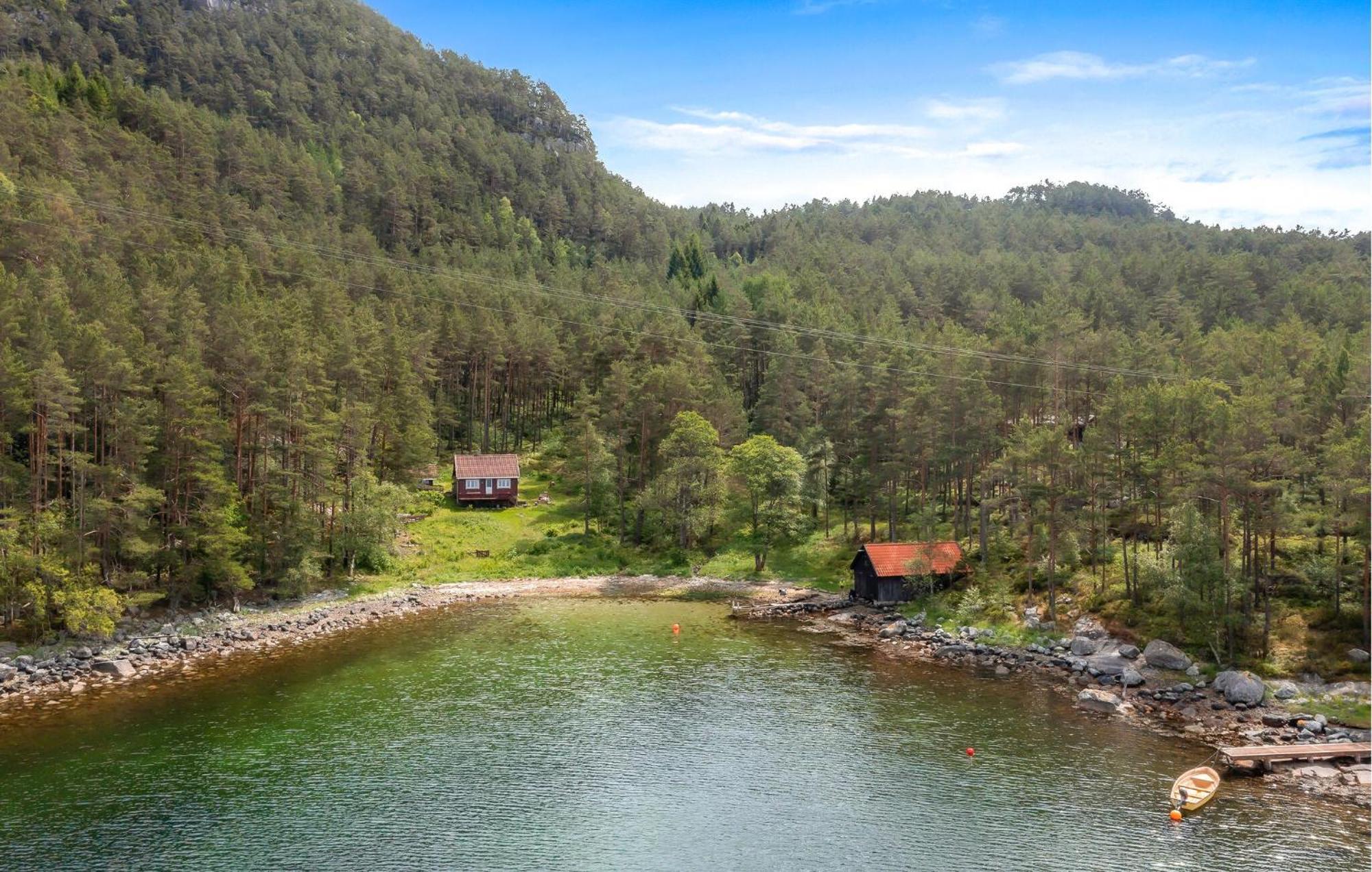 Gorgeous Home In Jorpeland With House Sea View Eksteriør bilde